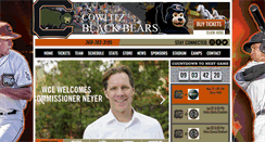 Desktop Screenshot of cowlitzblackbears.com
